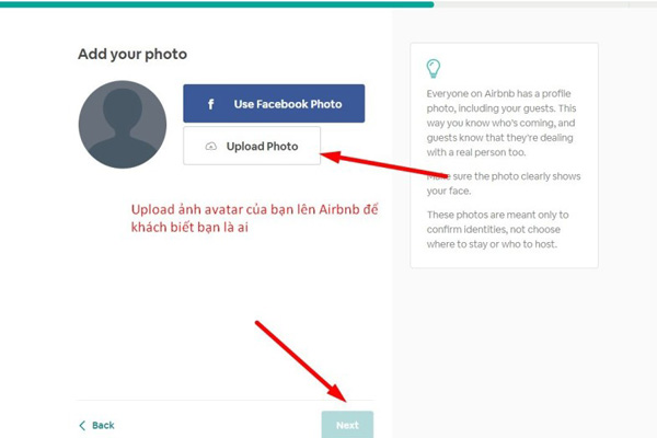 Tạo profile cá nhân thu hút trên Airbnb 